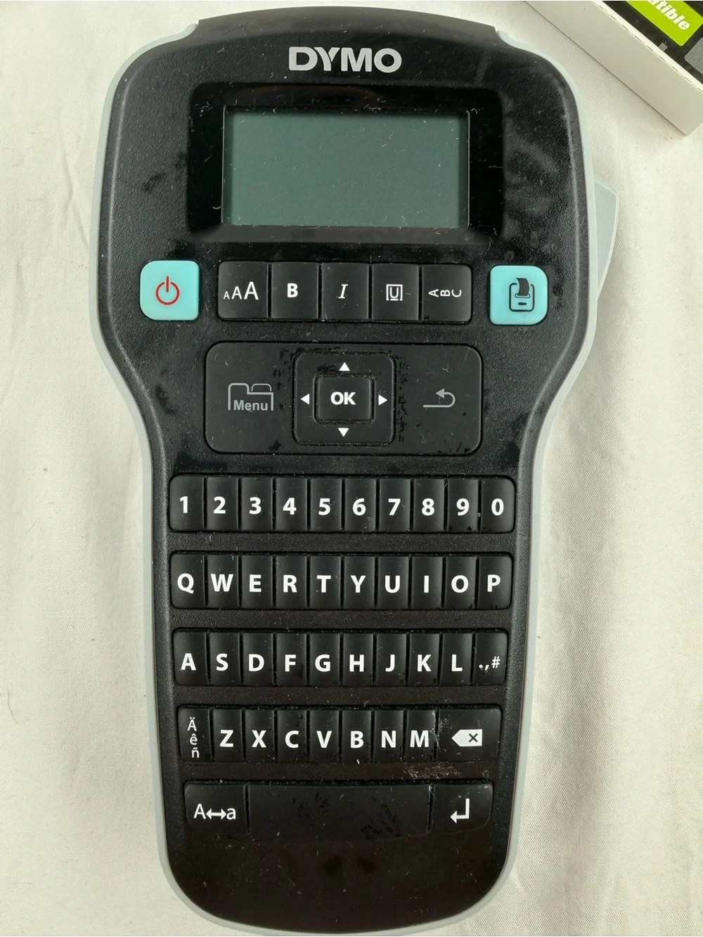 Dymo Handheld Label Maker 160 in Black with 4 Extra Label Cartridges